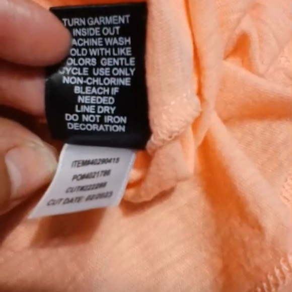 Torrid Orange White Smocked Tiered Tank - Picture 10 of 12
